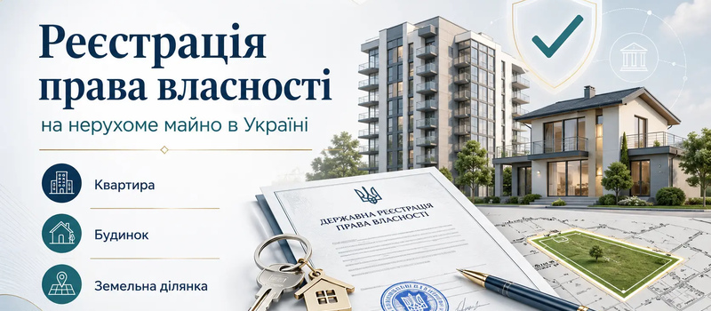 Регистрация права собственности на недвижимое имущество в Украине
